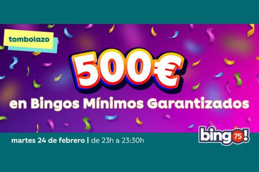 500€ en bingo minimos garantizados